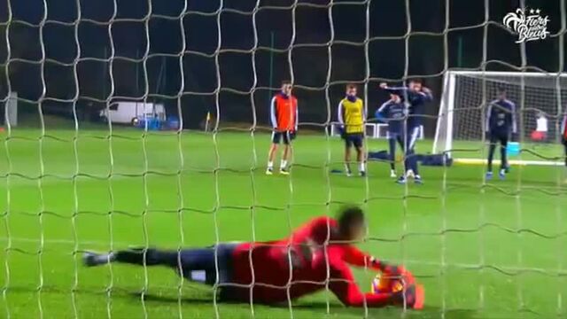 Альфонс ареоля на тренировке