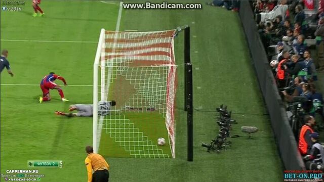 Гол алькантары (1-0)