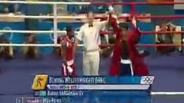 Ои-2008 бахыт сарсекбаев (kaz) vs carlos banteaux (cuba)
