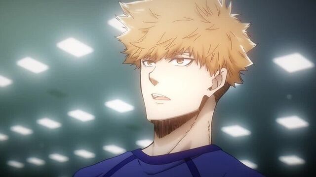 Синяя тюрьма: блю лок / blue lock - промо персонажа рэнсукэ кунигами