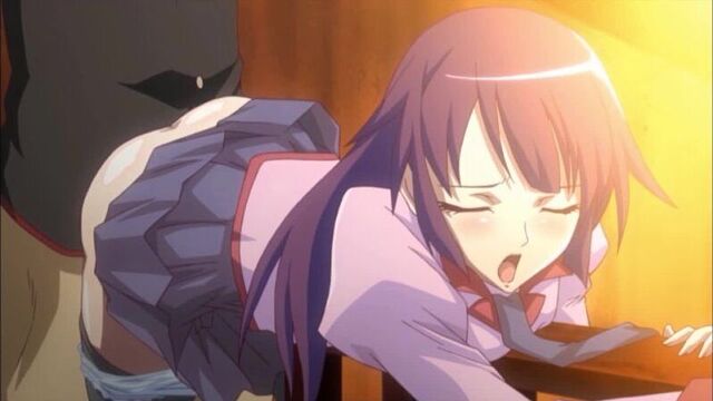 Bakemonogatari хентай / bakemonogatari 1 (hentai)