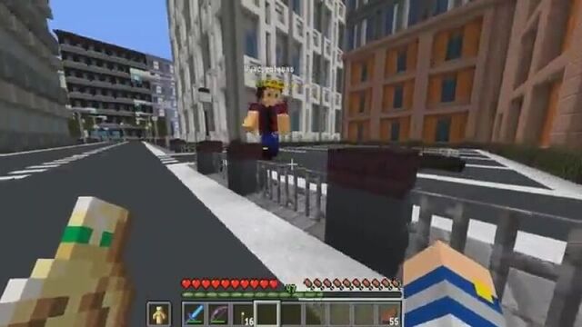 [demaster] криптогород! я пошел в криптошколу вместе с аидом! ее пытаются взорвать! minecraft