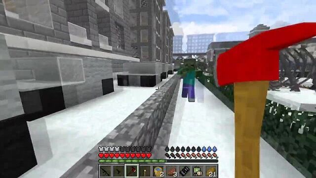 [mrshadyman] ☣️один против миллионов! [день 1] зомби апокалипсис выживание в майнкрафт minecraft шеди