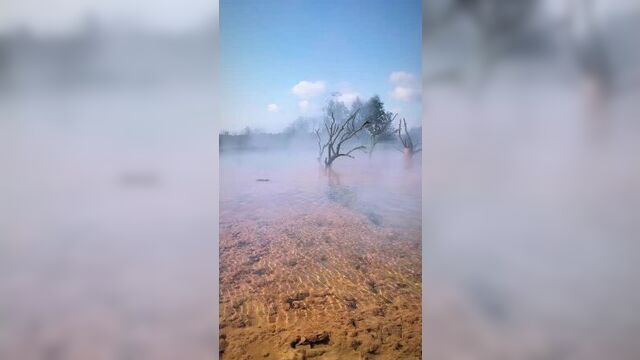 Абхазия, кындыг, термальные источники