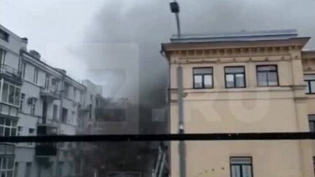 Пожар в ресторане в москве