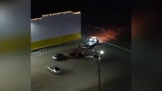 Камышин. ночное дтп у профи.