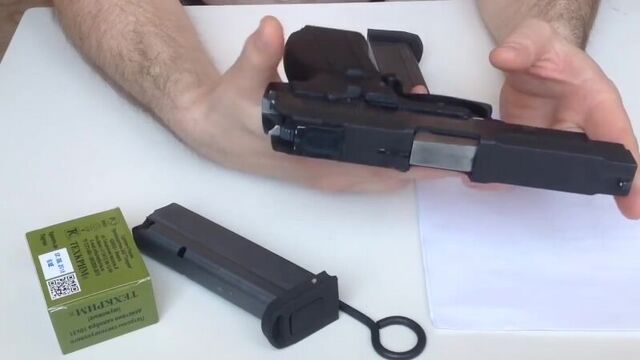 Пистолет ярыгина охолощенный. пя-сх молот армз. обзор и стрельба