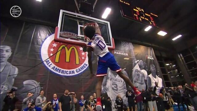 Коллин секстон выиграл данк контест лучших школьников выпускников 2017