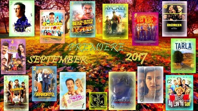 Новинки кино - сезона ( сентябрь, 2017)