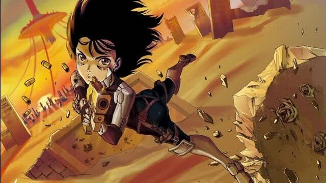 Аниме алита боевой ангел 1993