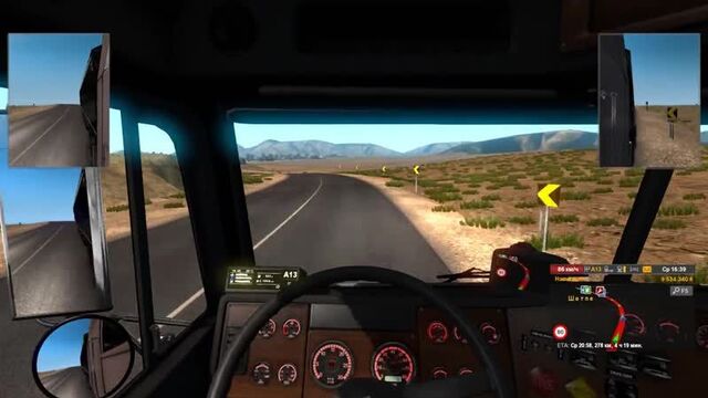 (дальнобой по россии и снг) едем из актау в бейнеу (версия игры 1.37.0.107s beta)