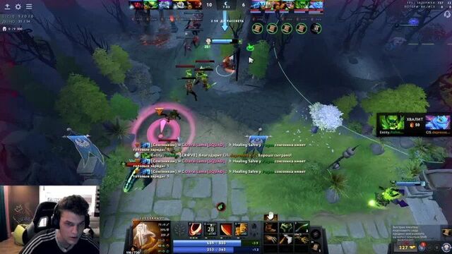 Конфликт depressed kid vs fishman | dota 2