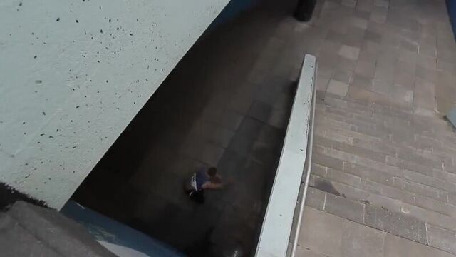 Русский каскадер и фрираннер