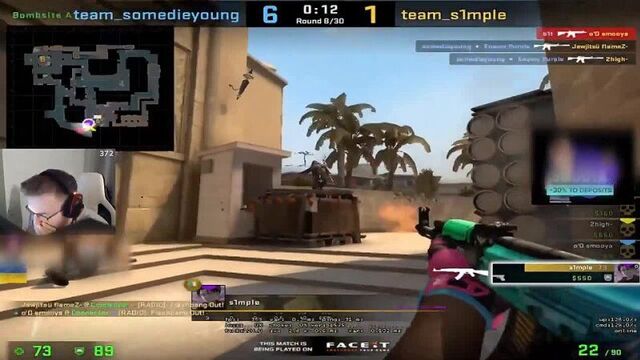 Симпл удивил всех своим клатчем и вантапом