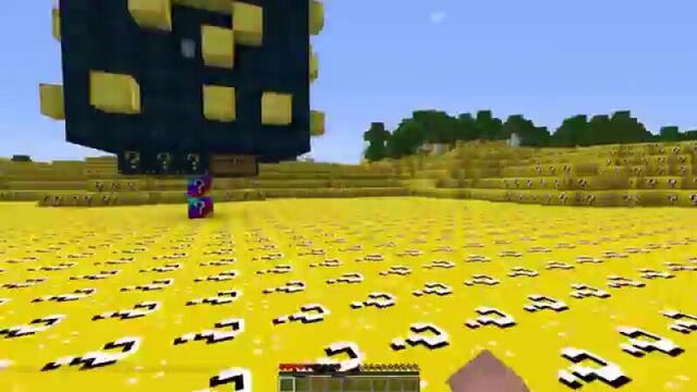 Нуб против мир из лаки блоков в майнкрафт ! нуб против троллинг ловушка в minecraft ! нубик мультик