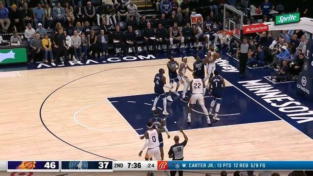 Д’анджело расселл забыл войти в игру, «миннесота» защищалась против «финикса» вчетвером