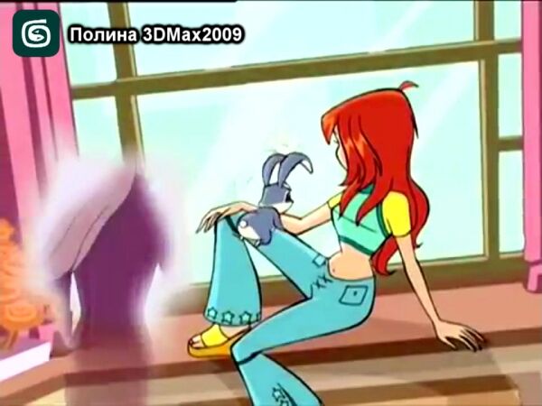 Рыжуля Блум с огромными сиськами ебется в мультике Winx Club