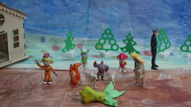 Кукольный мультфильм "репка"