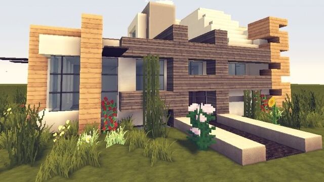 Самый красивый дом в майнкрафт! №2 - модерн стиль - minecraft