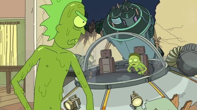 Здоровый рик против токсичного рика