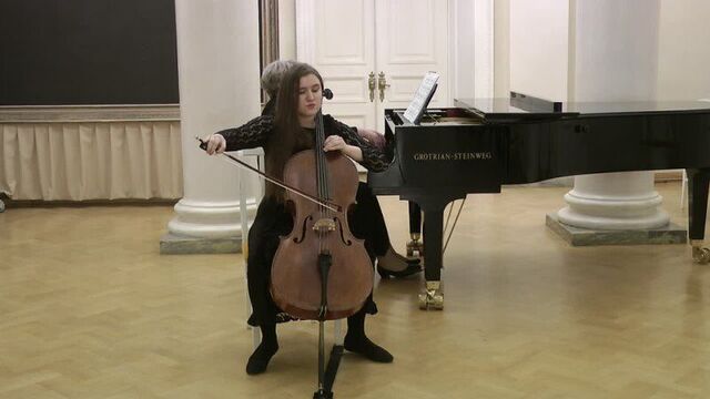 17. казанкина кристина — к. сен-санс «лебедь»