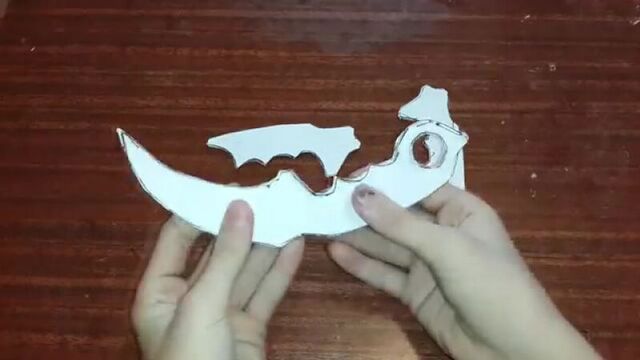 Как сделать керамбит cs go своими руками karambit at home