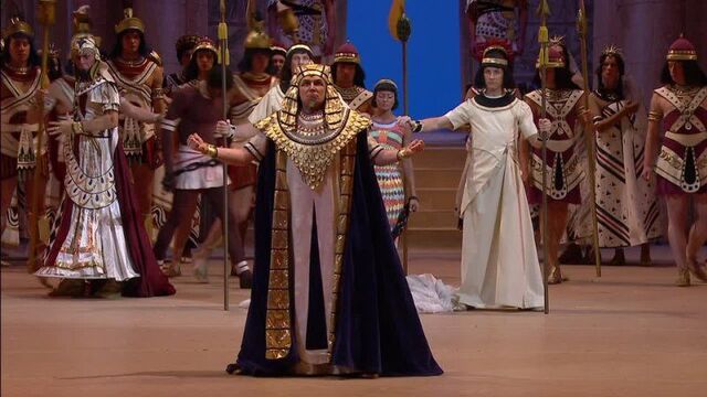 Цезарь пуни - дочь фараона (светлана захарова, руслан скворцов, нина капцова, павел клиничев, большой театр) [25.11.2012] act ii