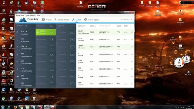Обзор майнинга на видеокарте и на процессоре на программе minergate