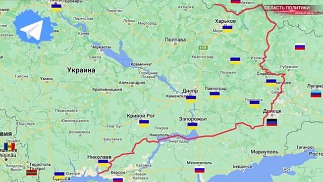 Спецоперация на украине - карта боевых действий на 14 сентября 2022 г.