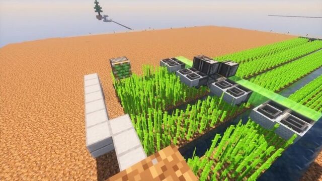 Майнкрафт - скайблок #17. ферма тростника. комбайн для сбора тростника