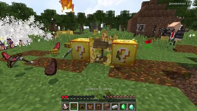 Нубы и про против цунами в жару! как выжить в доме нубам и про в майнкрафте ! тр