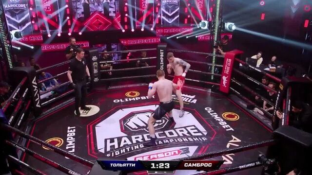 Hardcore fighting: кирилл самброс vs кирилл «тольятти» черняев | полный бой