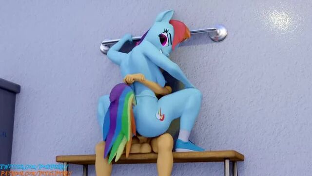 Breaking in the rookie [mlp futa]