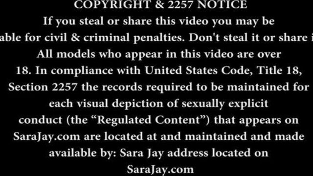 Сара джей и глубокий минет