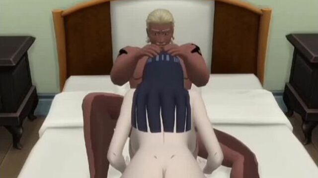 Hinata x raikage naruto hentai 2